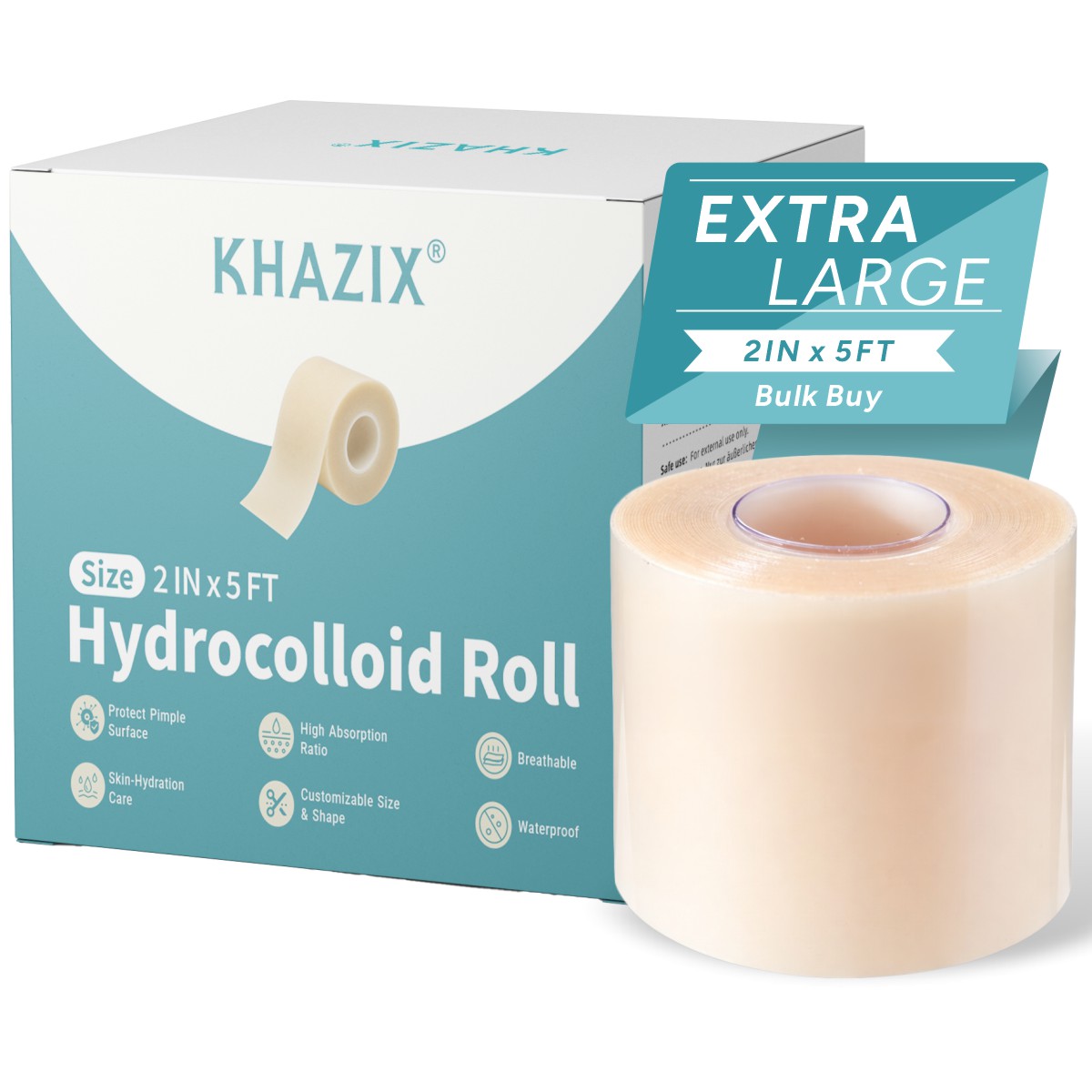 Essential Oils - Rolka hydrokoloidowego opatrunku KHAZIX 5 cm