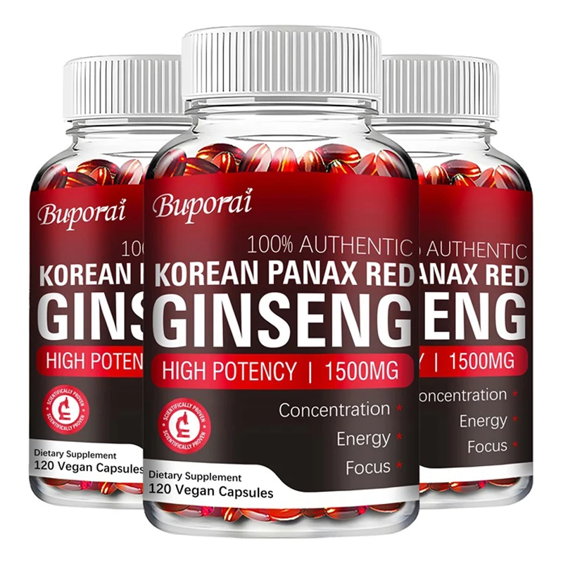 Ginger Tea - Koreańskie kapsułki z czerwonego żeń-szenia Panax