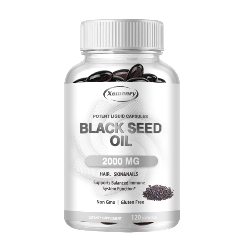 Herbal Supplement - Wegańskie kapsułki z olejkiem z nasion