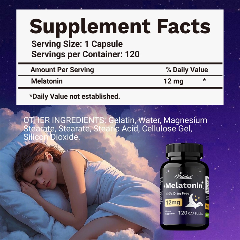 Melatonina 12mg - łagodzi niep – Health Wellness recenzja i cena