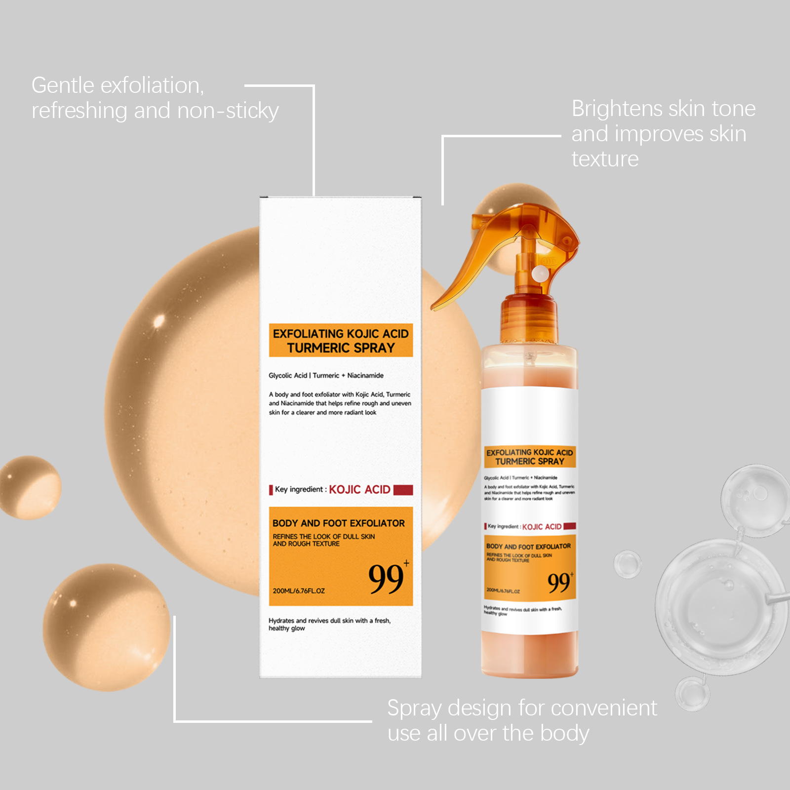 Spray pielęgnacyjny z kwasem k – Turmeric recenzja i cena