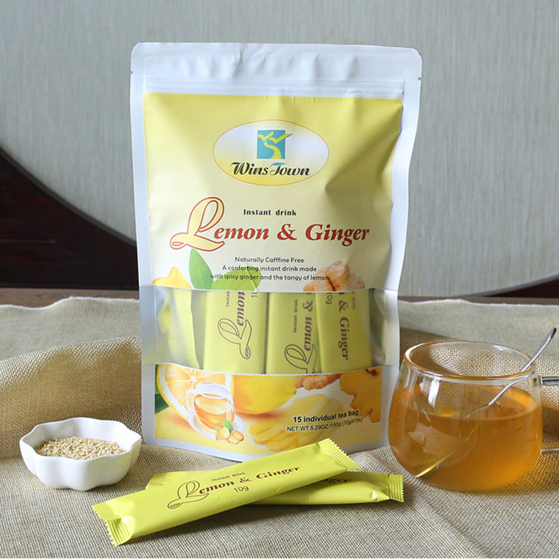 Naturalna Herbata Cytrynowo-Iń – Ginger Tea recenzja i cena