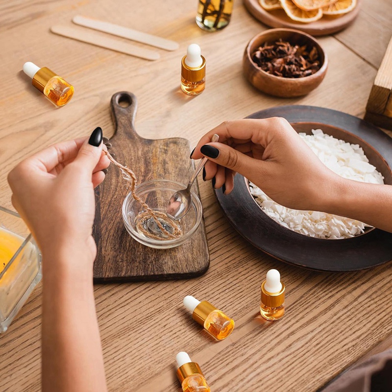100 szt. Mini Szklane Butelki  – Essential Oils recenzja i cena